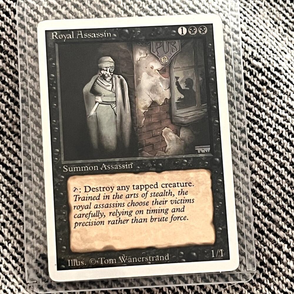 Royal Assassin 1994 Revised MTG Excellent Condition Classic Collector’s Card